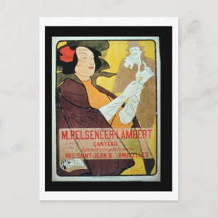 "Pelseneer-Lambert Glove Makers, Millinery and Per Briefkaart