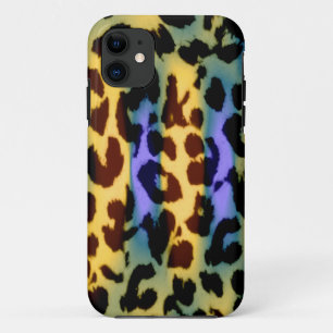 Pelterijen voor het drukken van dieren, van luipaa iPhone 11 hoesje