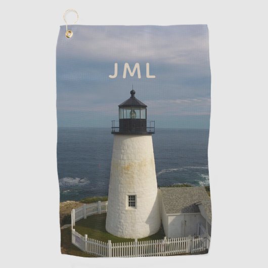 Pemaquid Lighthouse Golfhanddoek (Voorkant)