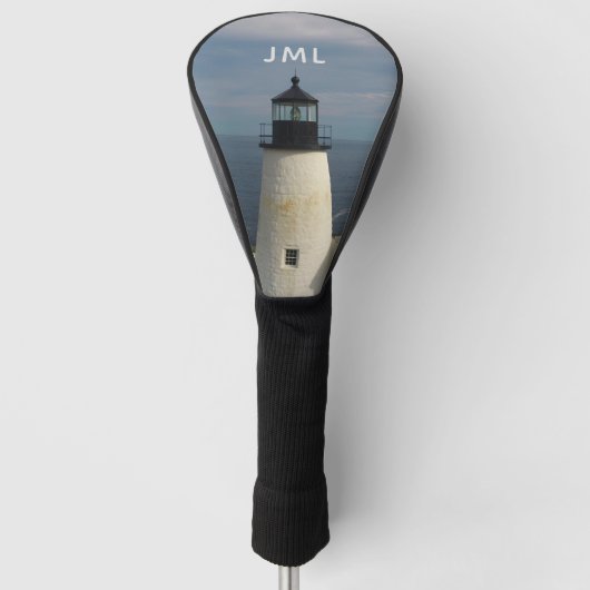 Pemaquid Lighthouse Golfheadcover (Voorkant)