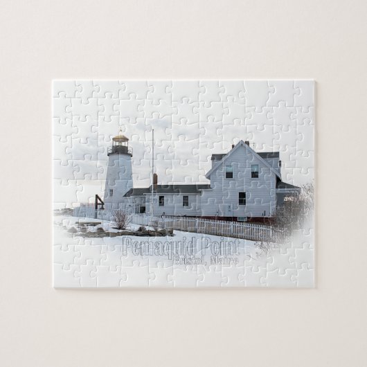 Pemaquid Lighthouse Legpuzzel (Horizontaal)