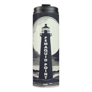 Pemaquid Point Light Maan Thermosbeker
