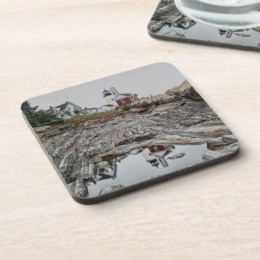 Pemaquid Point Lighthouse Cork Onderzetter (Linkerzijde)