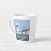 Pemaquid Point Lighthouse Latte Mok (Linkerhoek)