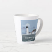 Pemaquid Point Lighthouse Latte Mok (Rechterhoek)