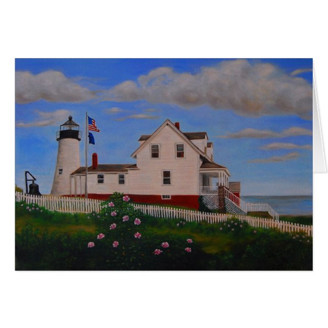 Pemaquid Point Lighthouse, Maine (Voorkant Horizontaal)