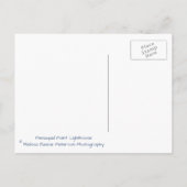 Pemaquid Point Lighthouse Maine Briefkaart (Achterkant)