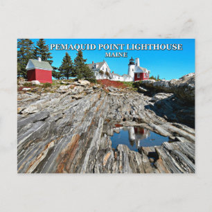 Pemaquid Point Lighthouse, Maine Briefkaart