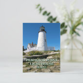 Pemaquid Point Lighthouse, Maine Briefkaart (Staand voorkant)