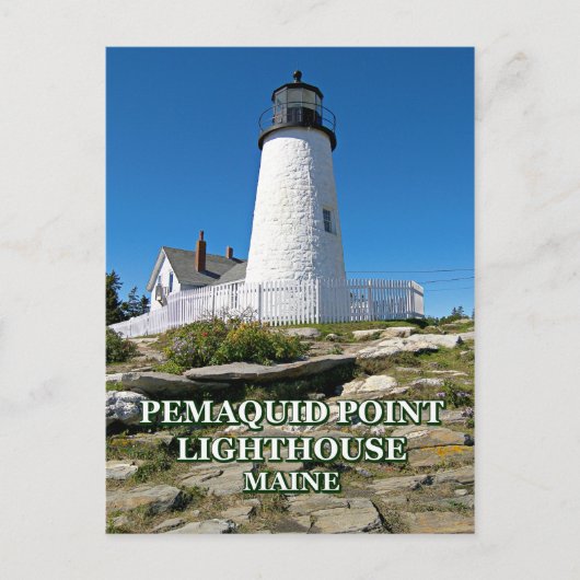 Pemaquid Point Lighthouse, Maine Briefkaart (Voorkant)