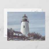 Pemaquid Point Lighthouse Maine Coast Briefkaart (Voorkant / Achterkant)