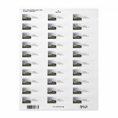 Pemaquid Point Lighthouse, Maine Etiket (Full Sheet)