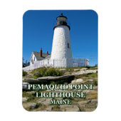 Pemaquid Point Lighthouse, Maine Magneet (Verticaal)