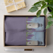 Pemaquid Point Plum Lighthouse Decoupage Tissuepapier (Geschenk)