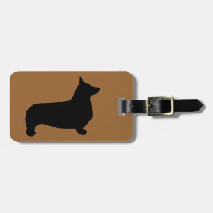 Pembroke Welsh Corgi Bagagelabel