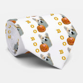 Pembroke Welsh Corgi Boo Stropdas (Opgerold)