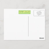 Pembroke Welsh Corgi Briefkaart (Achterkant)