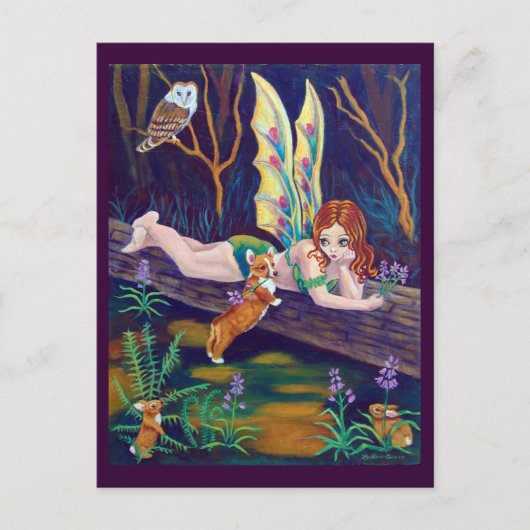 Pembroke Welsh Corgi Briefkaarten (Voorkant)