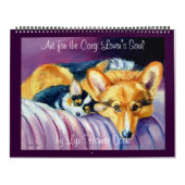 Pembroke Welsh Corgi Calendrier Corgi L'Âme de Lov (Protection)