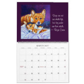 Pembroke Welsh Corgi Calendrier Corgi L'Âme de Lov (Mar 2027)