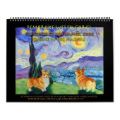 Pembroke Welsh Corgi Calendrier Masters Hommage (Protection)