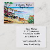 Pembroke Welsh Corgi Carte de visite (Devant / Derrière)