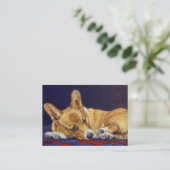 Pembroke Welsh Corgi Cartes de visite (Debout devant)