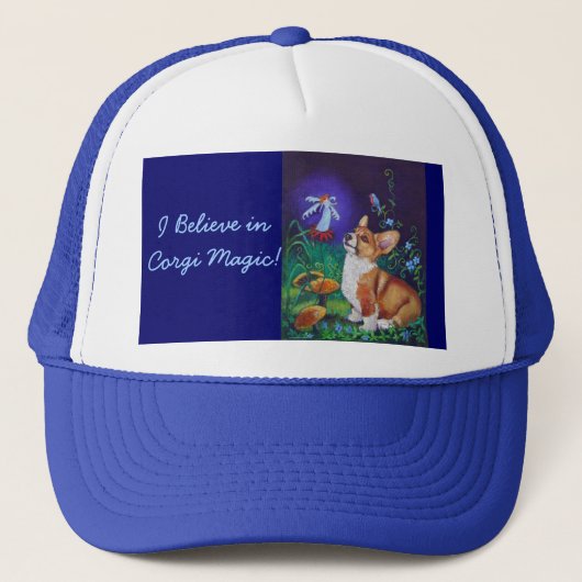 Pembroke Welsh Corgi Casquette (Devant)