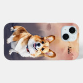Pembroke Welsh Corgi Dog Hoesje-Mate iPhone Case (Achterkant (horizontaal))