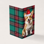 Pembroke Welsh Corgi Dog Holiday Plaid (Outside)