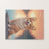 Pembroke Welsh Corgi dog Legpuzzel (Horizontaal)