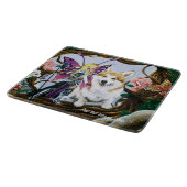 Pembroke Welsh Corgi Fairy Fantasy Snijplank (Hoek)