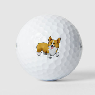 Pembroke Welsh Corgi Golfballen