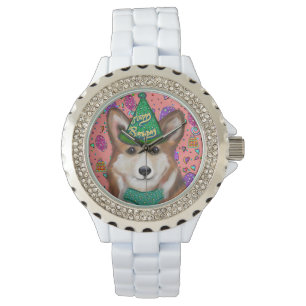 PEMBROKE WELSH CORGI HORLOGE