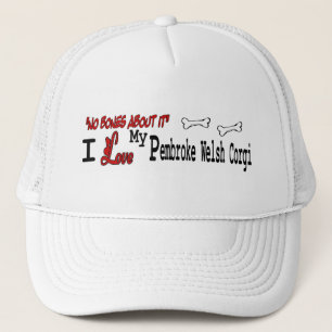 Pembroke Welsh Corgi (Ik hou ervan) Hoed Trucker Pet