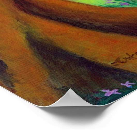 Pembroke Welsh Corgi Impression murale (Coin)