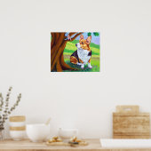 Pembroke Welsh Corgi Impression murale (Cuisine)