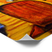 Pembroke Welsh Corgi Impression murale (Coin)