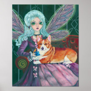 Pembroke Welsh Corgi Impression murale