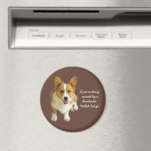 Pembroke Welsh Corgi Joyeux Aimant (In Situ (Lave-vaisselle))