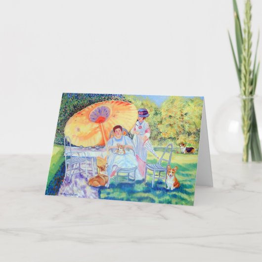 Pembroke Welsh Corgi Kaart (Voorkant)