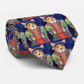 Pembroke Welsh Corgi King Stropdas (Opgerold)