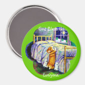 Pembroke Welsh Corgi Magnet Magneet (Voorkant / Achterkant)