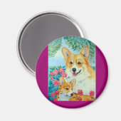 Pembroke Welsh Corgi Magnets (Recto/Verso)