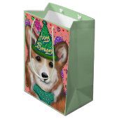 PEMBROKE WELSH CORGI MEDIUM CADEAUZAKJE (Achterkant Gekanteld)