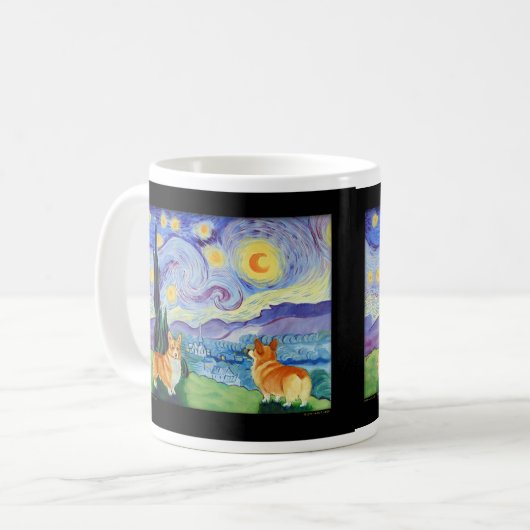 Pembroke Welsh Corgi Mugs (Devant gauche)
