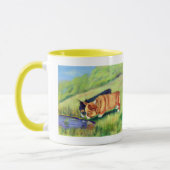 Pembroke Welsh Corgi Mugs (Gauche)