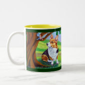 Pembroke Welsh Corgi Mugs (Gauche)