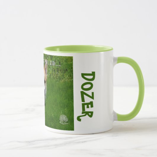 pembroke welsh corgi op uw mok (Rechts)