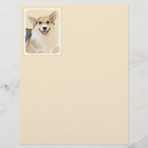 Pembroke Welsh Corgi Painting - Original Dog Art